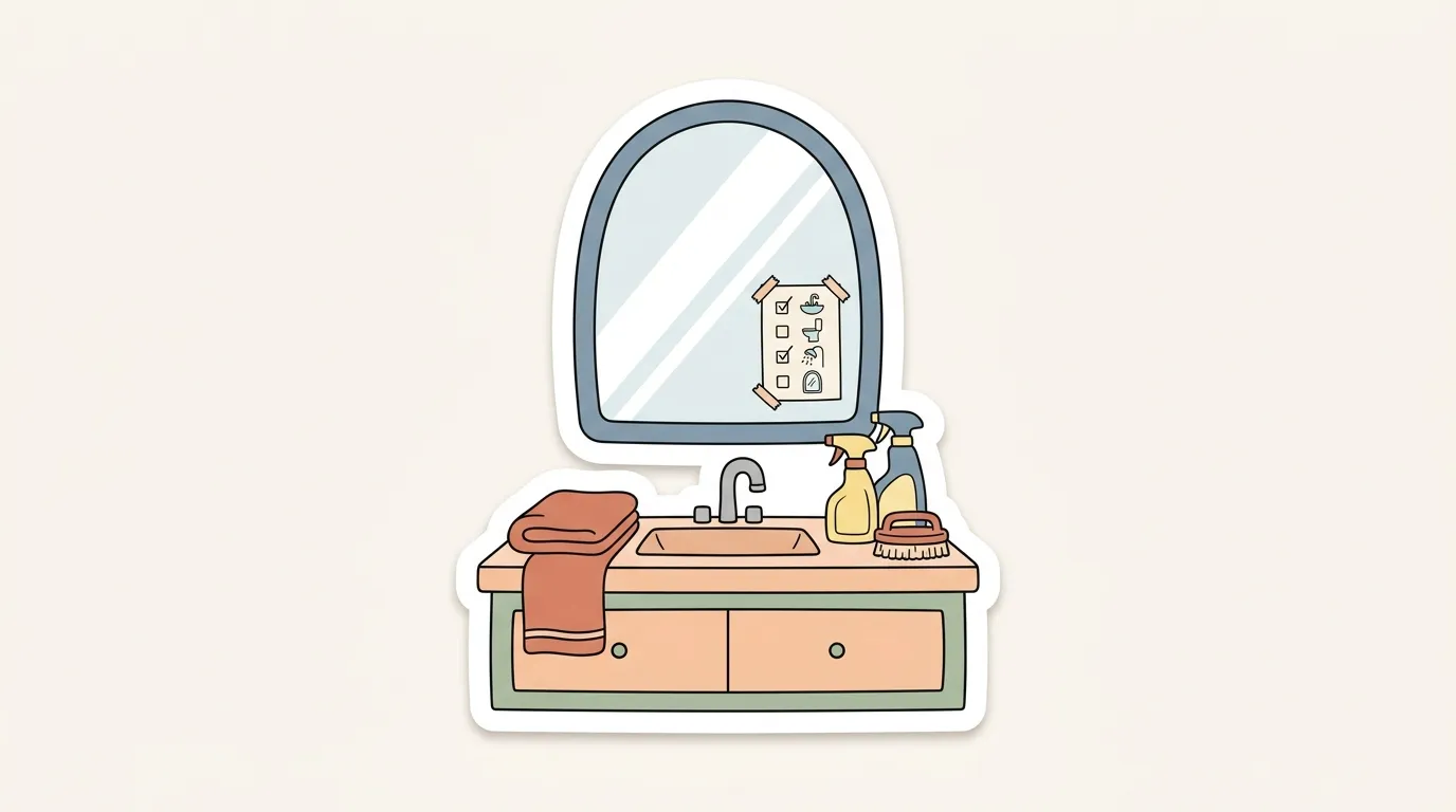 Bathroom cleaning checklist: what to clean and how often