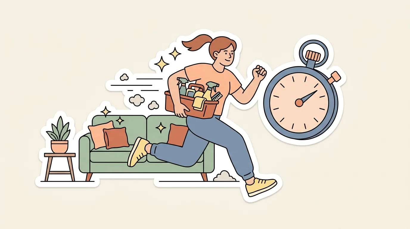 Speed cleaning: how to clean a whole house in 30 minutes